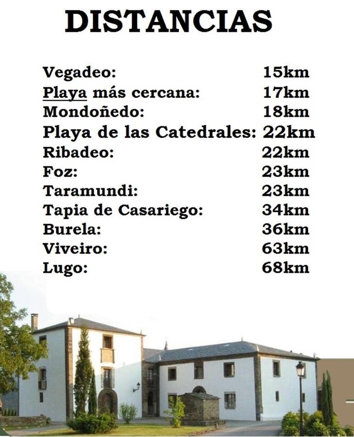 ホテルPazo De Terrafeita Trabada エクステリア 写真